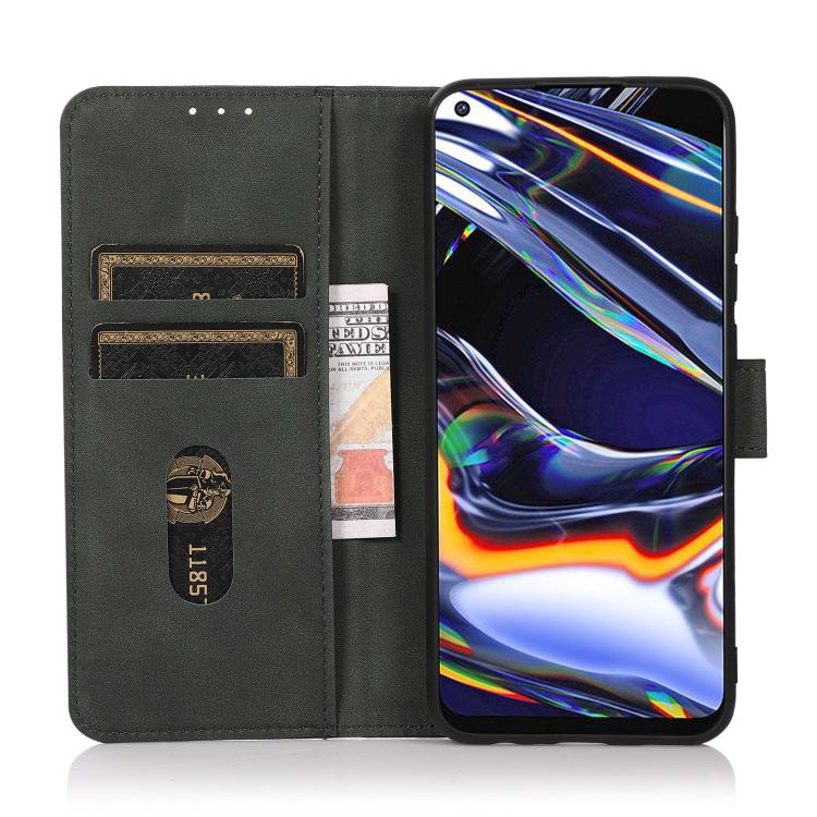 For iPhone 16e KHAZNEH Matte Texture Leather Phone Case(Green) - iPhone 16e Cases by PMC TechLife | Online Shopping South Africa | PMC TechLife | Buy Now Pay Later Mobicred