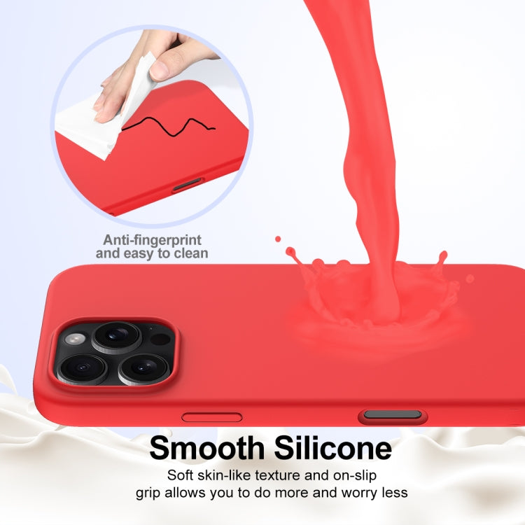 For iPhone 16 Pro Shockproof Silicone Magsafe Phone Case(Red) - iPhone 16 Pro Cases by PMC TechLife | Online Shopping South Africa | PMC TechLife | Buy Now Pay Later Mobicred