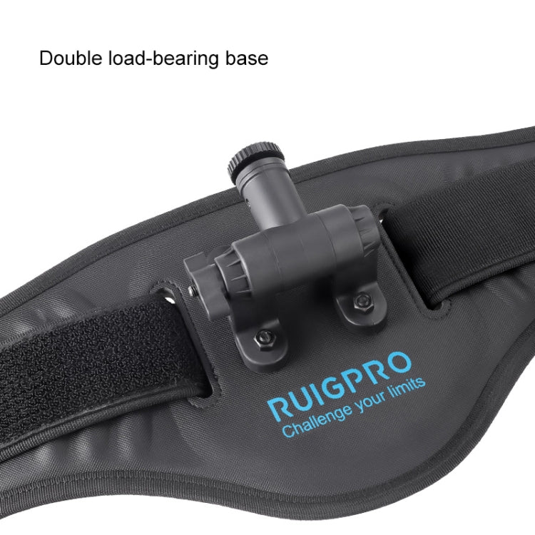 RUIGPRO Waist Belt Mount Strap With Action Cameras Adapter - Chest Belt by RUIGPRO | Online Shopping South Africa | PMC Jewellery | Buy Now Pay Later Mobicred