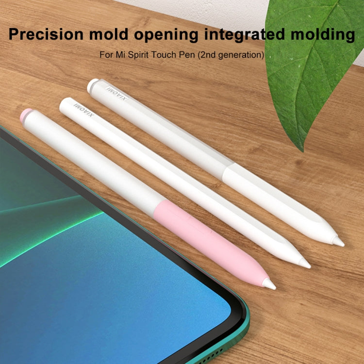 For Xiaomi Stylus Pen 2 Jelly Style Translucent Silicone Protective Pen Case(Grey) - Pencil Accessories by PMC Jewellery | Online Shopping South Africa | PMC Jewellery