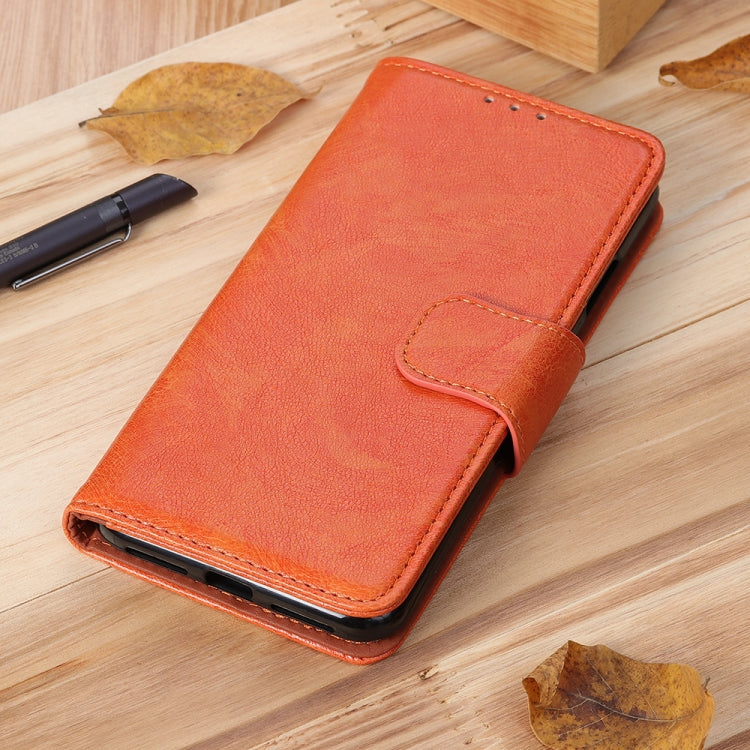For OnePlus Nord 4E Global Nappa Texture Leather Phone Case(Orange) - OnePlus Cases by PMC TechLife | Online Shopping South Africa | PMC TechLife | Buy Now Pay Later Mobicred