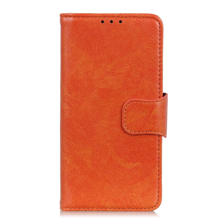 For OnePlus Nord 4E Global Nappa Texture Leather Phone Case(Orange) - OnePlus Cases by PMC TechLife | Online Shopping South Africa | PMC TechLife | Buy Now Pay Later Mobicred