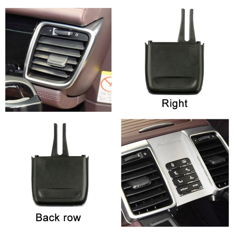 For Porsche Panamera Left Driving Car Air Conditioning Air Outlet Paddle, Type:Rear Row - Air Conditioning System by PMC Jewellery | Online Shopping South Africa | PMC Jewellery | Buy Now Pay Later Mobicred