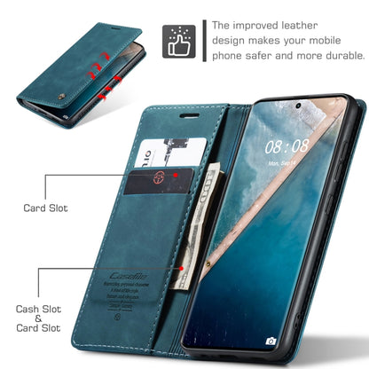 For Realme 11 Pro／Realme 11 Pro+ CaseMe 013 Multifunctional Horizontal Flip Leather Phone Case(Blue) - Realme Cases by CaseMe | Online Shopping South Africa | PMC Jewellery | Buy Now Pay Later Mobicred