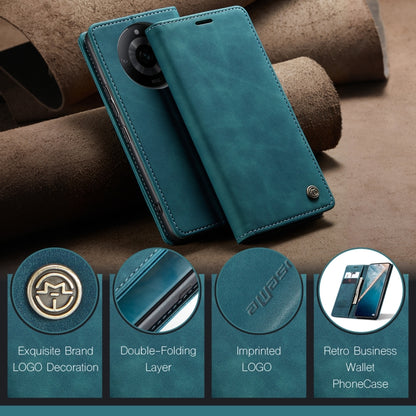 For Realme 11 Pro／Realme 11 Pro+ CaseMe 013 Multifunctional Horizontal Flip Leather Phone Case(Blue) - Realme Cases by CaseMe | Online Shopping South Africa | PMC Jewellery | Buy Now Pay Later Mobicred