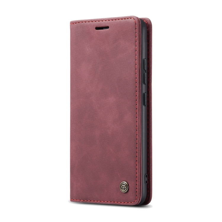 For Xiaomi 14 CaseMe 013 Multifunctional Horizontal Flip Leather Phone Case(Wine Red) - 14 Cases by CaseMe | Online Shopping South Africa | PMC Jewellery | Buy Now Pay Later Mobicred