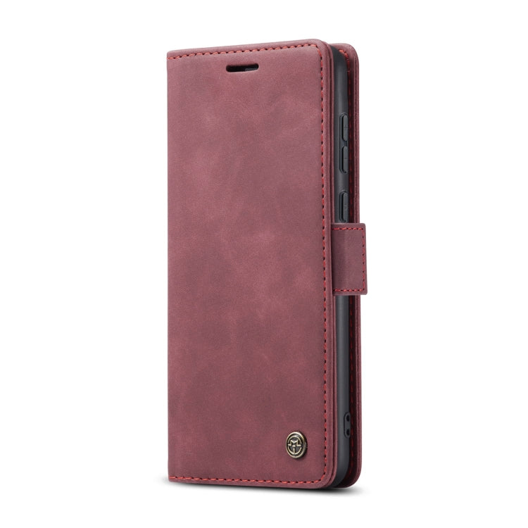 For Huawei P60 Art CaseMe 013 Multifunctional Horizontal Flip Leather Phone Case(Wine Red) - Huawei Cases by CaseMe | Online Shopping South Africa | PMC Jewellery | Buy Now Pay Later Mobicred