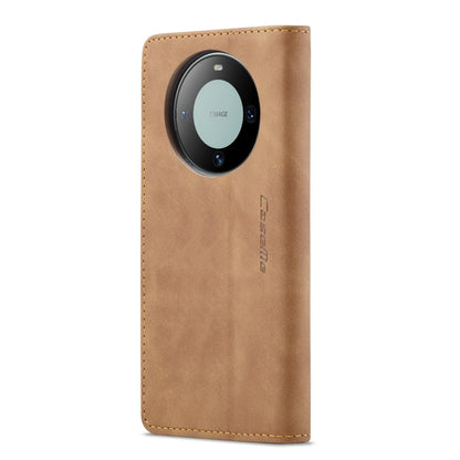 For Huawei Mate 60 CaseMe 013 Multifunctional Horizontal Flip Leather Phone Case(Brown) - Huawei Cases by CaseMe | Online Shopping South Africa | PMC Jewellery | Buy Now Pay Later Mobicred