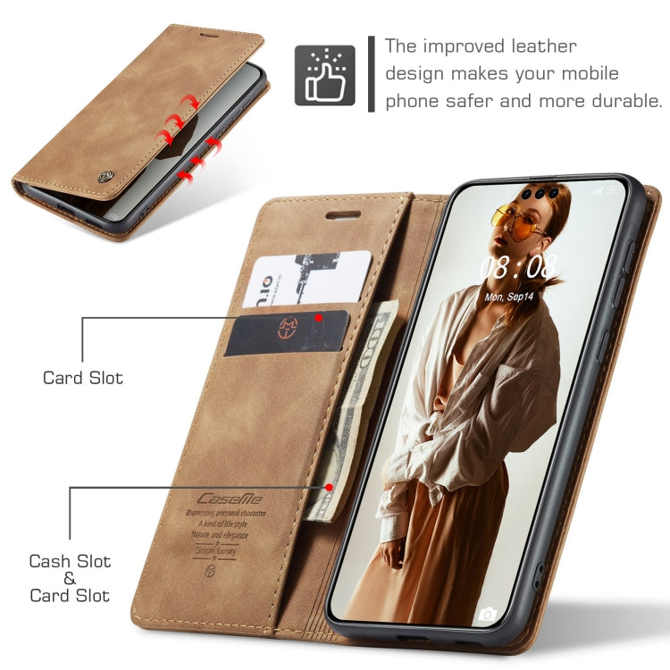 For Huawei Mate 60 Pro / 60 Pro+ CaseMe 013 Multifunctional Horizontal Flip Leather Phone Case(Brown) - Huawei Cases by CaseMe | Online Shopping South Africa | PMC Jewellery | Buy Now Pay Later Mobicred