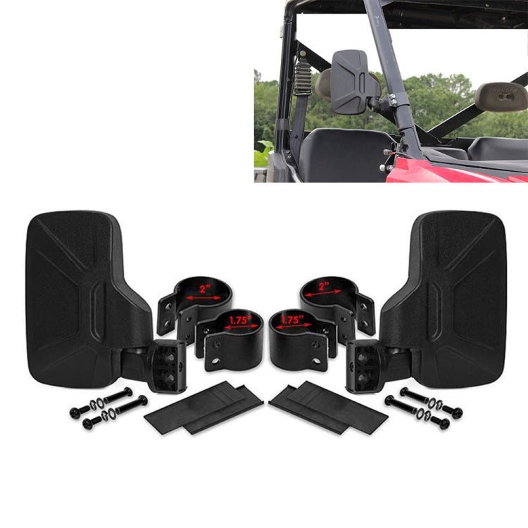 UTV-4 All-Terrain Beach Off-Road Vehicle Reflective Mirror Reversing Mirror - Convex Mirror & Accessories by PMC TechLife | Online Shopping South Africa | PMC TechLife | Buy Now Pay Later Mobicred