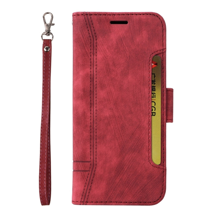 For iPhone 16 Plus BETOPNICE Dual-side Buckle Leather Phone Case(Red) - iPhone 16 Plus Cases by BETOPNICE | Online Shopping South Africa | PMC Jewellery | Buy Now Pay Later Mobicred