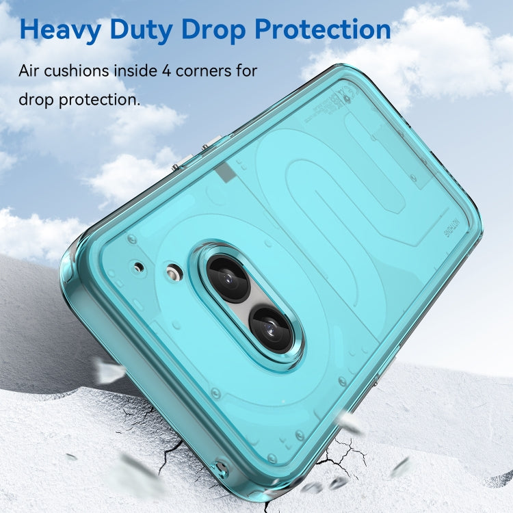 For Nothing Phone 2a Candy Series TPU Phone Case(Transparent Blue) - More Brand by PMC Jewellery | Online Shopping South Africa | PMC Jewellery