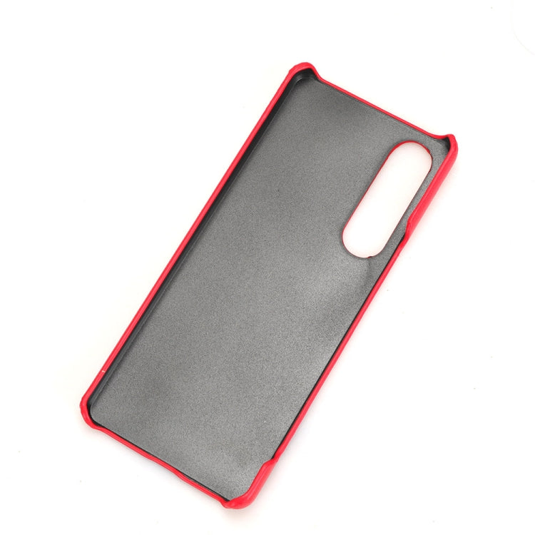 For Sony Xperia 1 V Litchi Texture Back Cover Phone Case(Grey) - Sony Cases by PMC TechLife | Online Shopping South Africa | PMC TechLife | Buy Now Pay Later Mobicred