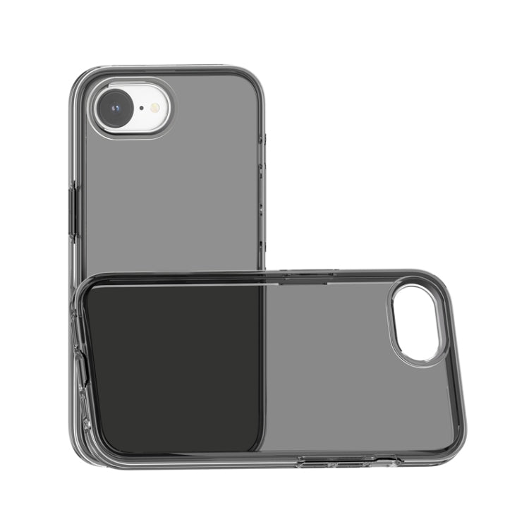 For iPhone 16e Shockproof Terminator Transparent Phone Case(Grey) - iPhone 16e Cases by PMC TechLife | Online Shopping South Africa | PMC TechLife | Buy Now Pay Later Mobicred