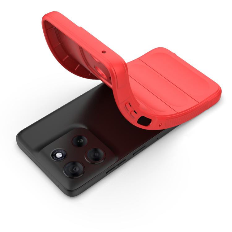 For Motorola Moto G56 5G Magic Shield TPU + Flannel Phone Case(Red) - free shipping - PMC TechLife - Order now!