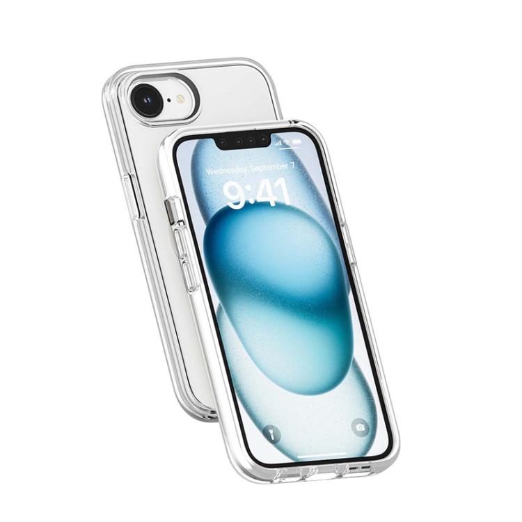 For iPhone 16e Terminator Style Transparent MagSafe Magnetic Phone Case(Transparent) - iPhone 16e Cases by PMC TechLife | Online Shopping South Africa | PMC TechLife | Buy Now Pay Later Mobicred