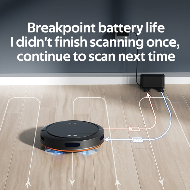 OB16 Mini Vacuum Cleaner Intelligent Sweeping Robot(Black) - Robot Vacuum Cleaner by PMC TechLife | Online Shopping South Africa | PMC TechLife | Buy Now Pay Later Mobicred