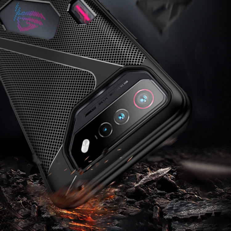 For Asus ROG Phone 7 TPU Shockproof Phone Case(Black) - ASUS Cases by PMC TechLife | Online Shopping South Africa | PMC TechLife