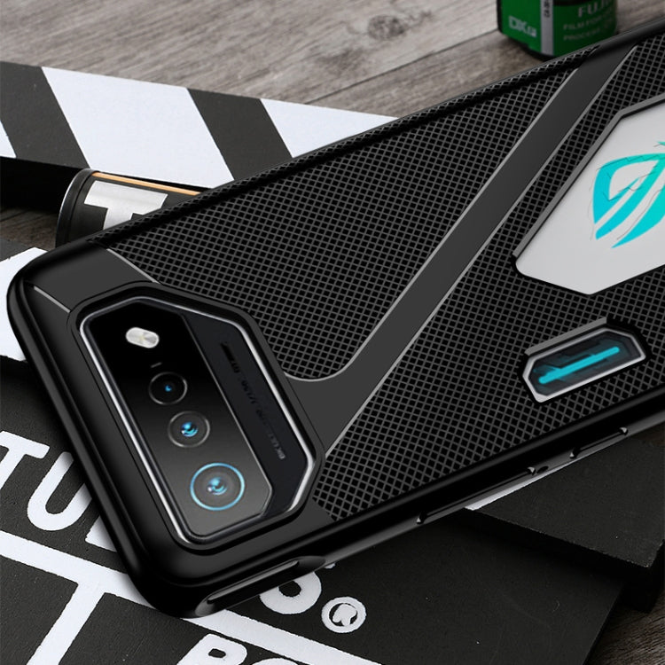 For Asus ROG Phone 7 TPU Shockproof Phone Case(Black) - ASUS Cases by PMC TechLife | Online Shopping South Africa | PMC TechLife