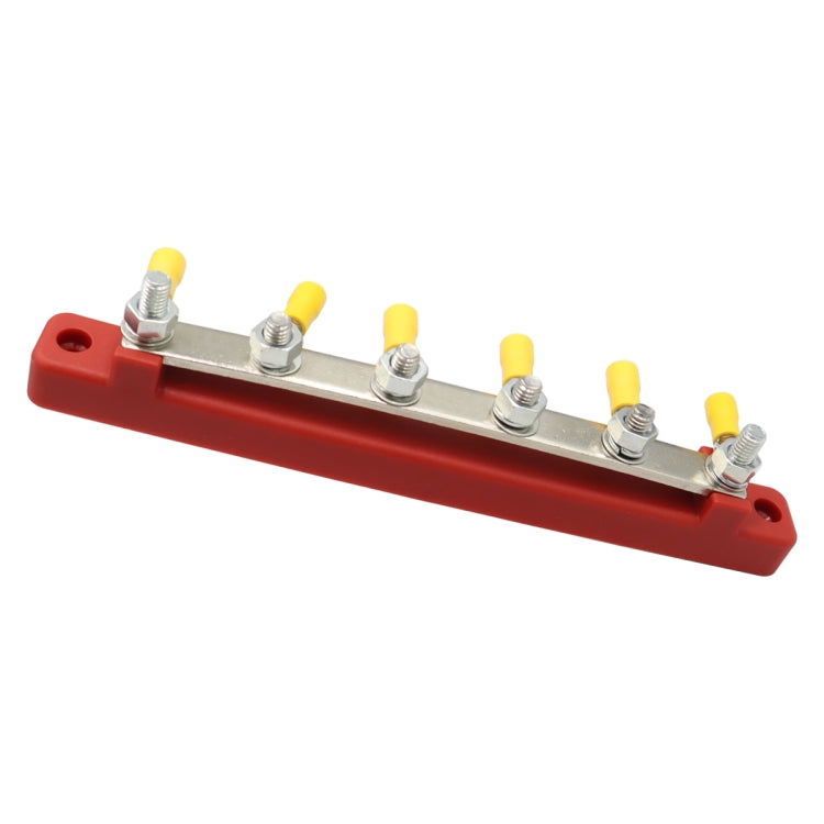 CP-3123 RV Yacht 150A High Current Single-row 4-way Busbar with 6pcs Terminals - Booster Cable & Clip by PMC Jewellery | Online Shopping South Africa | PMC Jewellery | Buy Now Pay Later Mobicred