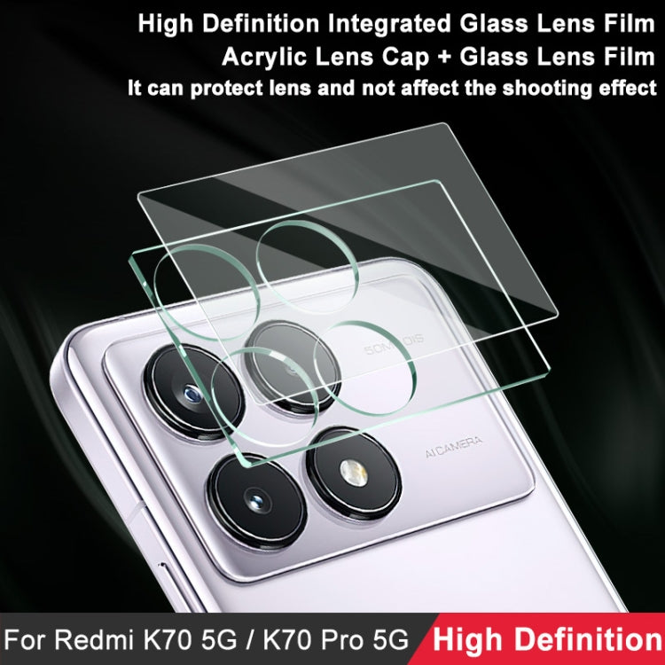 For Xiaomi Redmi K70 5G/K70 Pro 5G/K70E 5G imak High Definition Integrated Glass Lens Film - For Xiaomi by imak | Online Shopping South Africa | PMC Jewellery | Buy Now Pay Later Mobicred