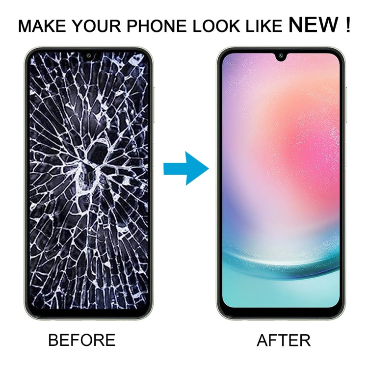 For Samsung Galaxy A24 4G SM-A245F Original LCD Screen Digitizer Full Assembly with Frame - free shipping - PMc TechLife - Order now!