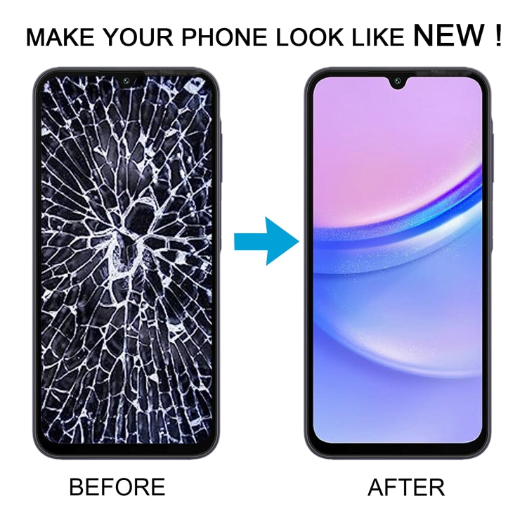 For Samsung Galaxy A15 5G SM-A156B Original LCD Screen Digitizer Full Assembly with Frame - free shipping - PMc TechLife - Order now!