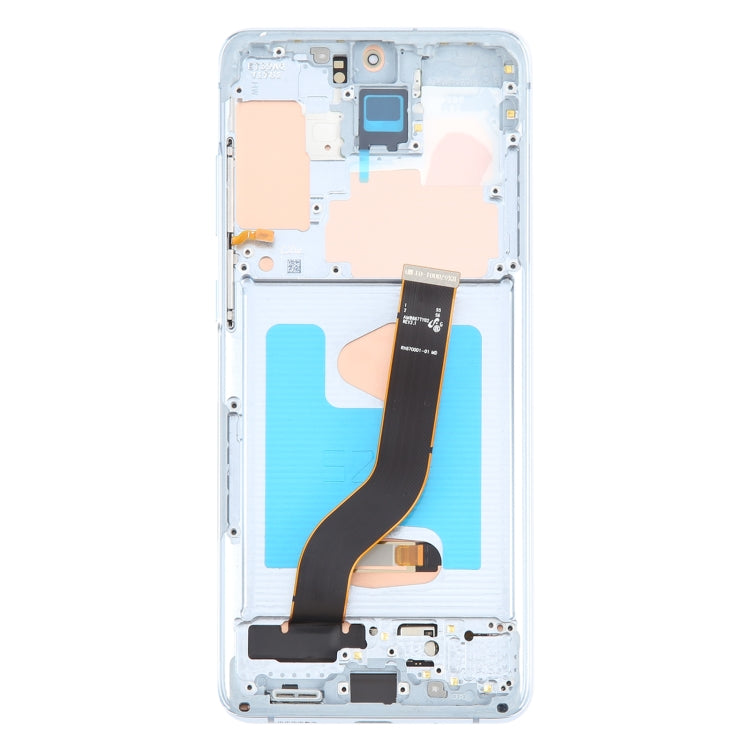 For Samsung Galaxy S20+ 4G/5G SM-G985/986 6.67 inch OLED LCD Screen Digitizer Full Assembly with Frame (Blue) - Galaxy S Series Parts by PMC Jewellery | Online Shopping South Africa | PMC Jewellery | Buy Now Pay Later Mobicred