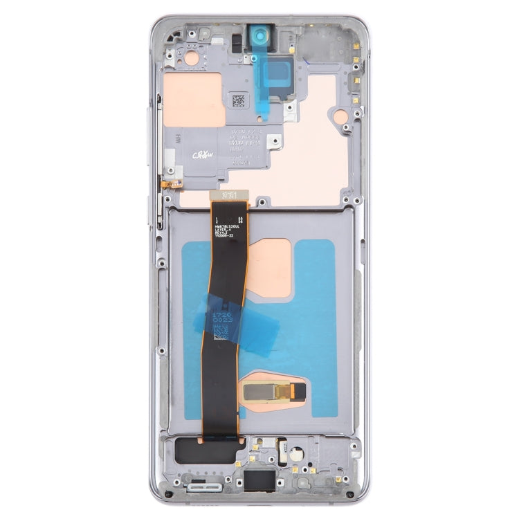 For Samsung Galaxy S20 Ultra 4G/5G SM-G988 6.67 inch OLED LCD Screen Digitizer Full Assembly with Frame (Grey) - Galaxy S Series Parts by PMC Jewellery | Online Shopping South Africa | PMC Jewellery | Buy Now Pay Later Mobicred