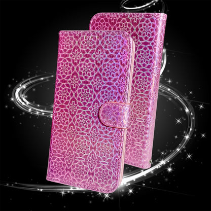 For iPhone 16 Pro Max Colorful Magnetic Buckle Leather Phone Case(Pink) - iPhone 16 Pro Max Cases by PMC Jewellery | Online Shopping South Africa | PMC Jewellery | Buy Now Pay Later Mobicred