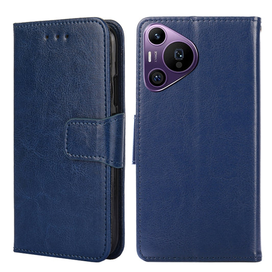 For Huawei Pura 70 Pro / 70 Pro+ 5G Crystal Texture Leather Phone Case(Royal Blue) - Huawei Cases by PMC Jewellery | Online Shopping South Africa | PMC Jewellery | Buy Now Pay Later Mobicred