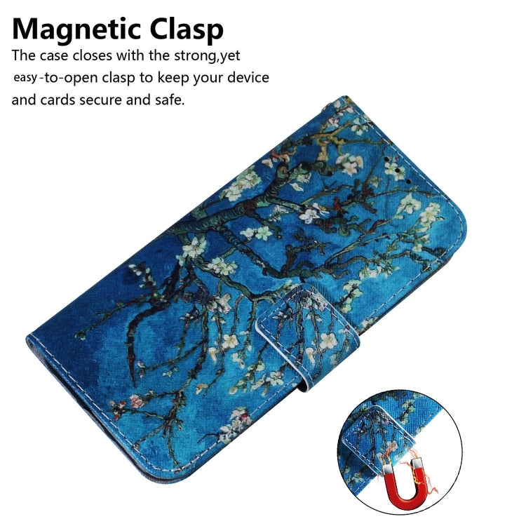 For iPhone 16 Pro Coloured Drawing Flip Leather Phone Case(Apricot) - iPhone 16 Pro Cases by PMC TechLife | Online Shopping South Africa | PMC TechLife | Buy Now Pay Later Mobicred