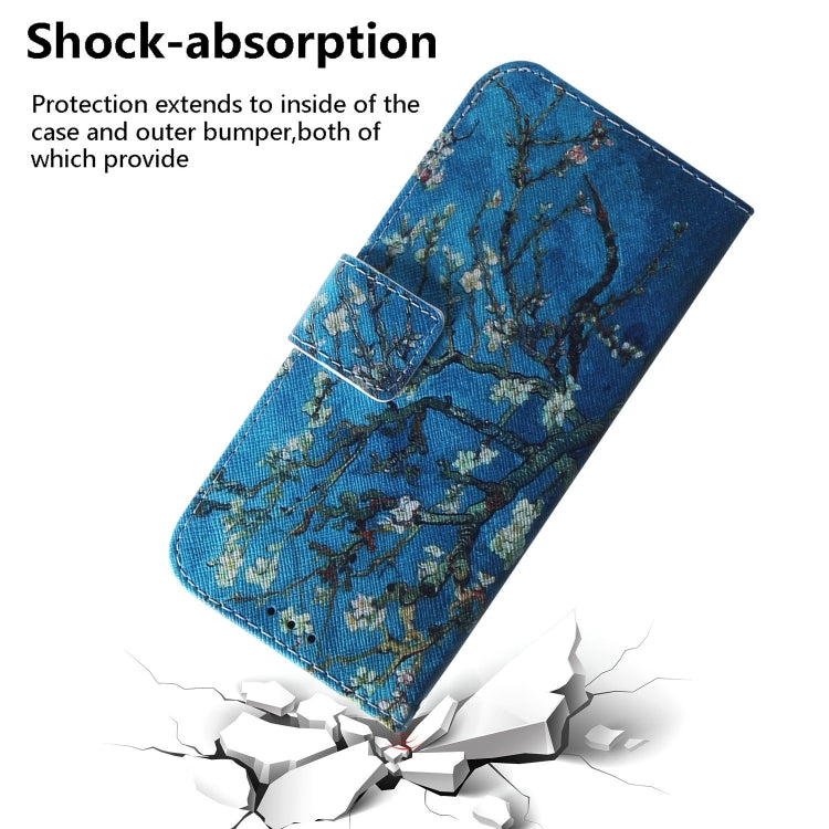 For iPhone 16 Pro Coloured Drawing Flip Leather Phone Case(Apricot) - iPhone 16 Pro Cases by PMC TechLife | Online Shopping South Africa | PMC TechLife | Buy Now Pay Later Mobicred