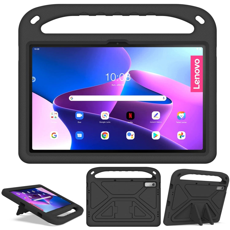 For Lenovo Pad Pro 2021 TB-J716F Handle Portable EVA Shockproof Tablet Case(Black) - Lenovo by PMC TechLife | Online Shopping South Africa | PMC TechLife | Buy Now Pay Later Mobicred