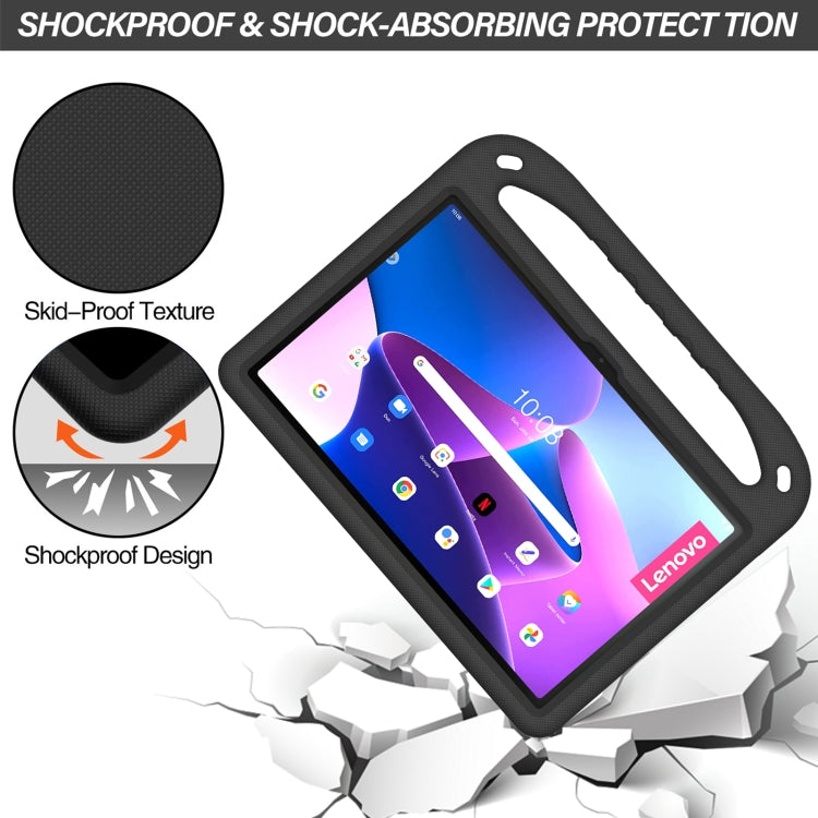 For Lenovo Pad Pro 2021 TB-J716F Handle Portable EVA Shockproof Tablet Case(Black) - Lenovo by PMC TechLife | Online Shopping South Africa | PMC TechLife | Buy Now Pay Later Mobicred