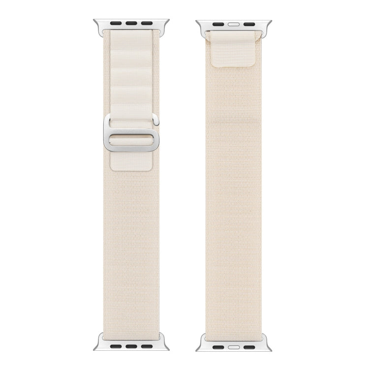 For Apple Watch Series 6 44mm DUX DUCIS GS Series Nylon Loop Watch Band(Starlight) - Watch Bands by DUX DUCIS | Online Shopping South Africa | PMC Jewellery | Buy Now Pay Later Mobicred