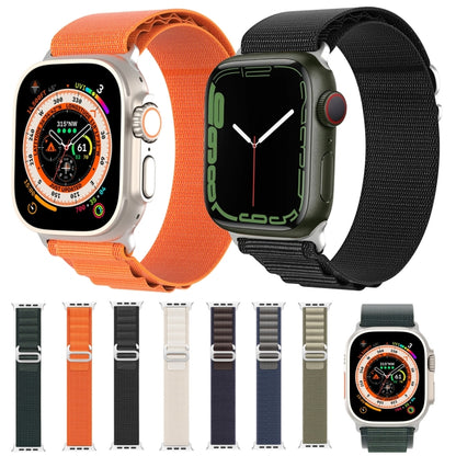 For Apple Watch Ultra 49mm DUX DUCIS GS Series Nylon Loop Watch Band(Black) - Watch Bands by DUX DUCIS | Online Shopping South Africa | PMC Jewellery | Buy Now Pay Later Mobicred