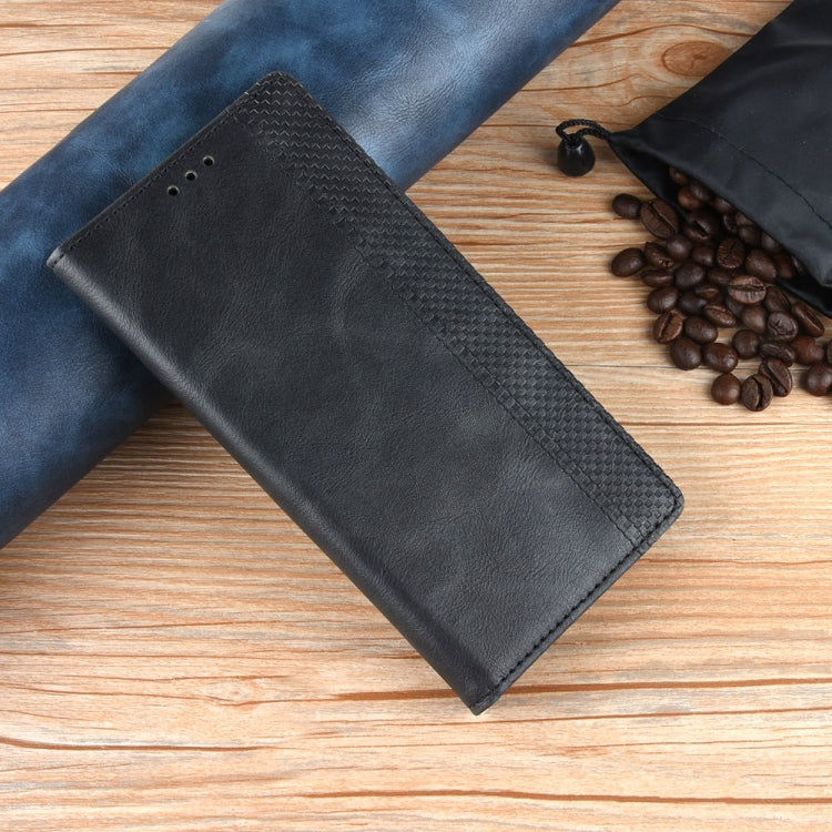 For Ulefone Note 18 Ultra Magnetic Buckle Retro Texture Leather Phone Case(Black) - Ulefone Cases by PMC Jewellery | Online Shopping South Africa | PMC Jewellery | Buy Now Pay Later Mobicred
