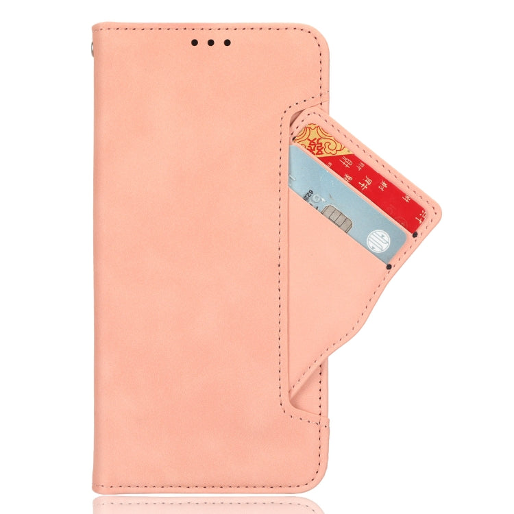 For Blackview A96 Skin Feel Calf Texture Card Slots Leather Phone Case(Pink) - More Brand by PMC Jewellery | Online Shopping South Africa | PMC Jewellery