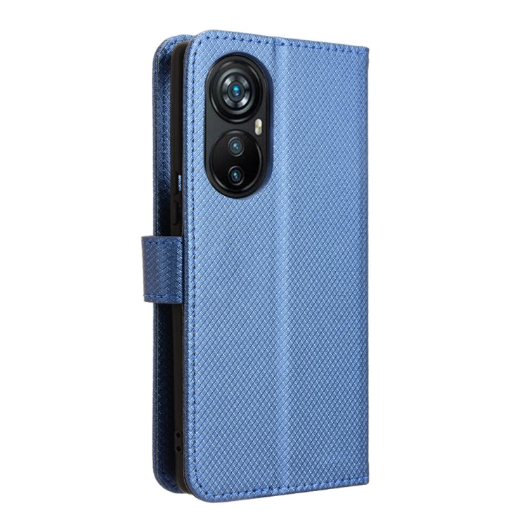 For Blackview A200 Pro Diamond Texture Leather Phone Case(Blue) - More Brand by PMC Jewellery | Online Shopping South Africa | PMC Jewellery