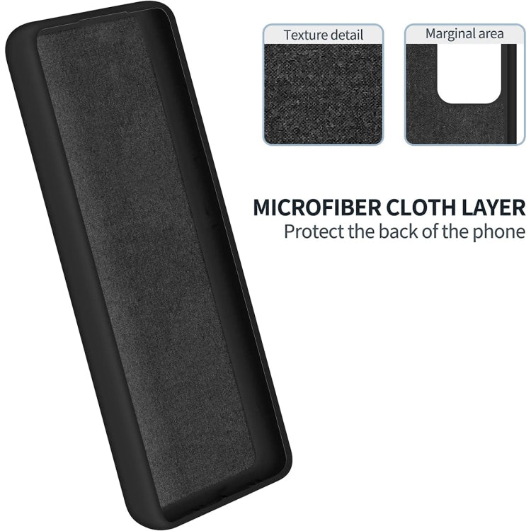For Honor Magic5 Pro Solid Color Liquid Silicone Dropproof Full Coverage Phone Case(Black) - Honor Cases by PMC TechLife | Online Shopping South Africa | PMC TechLife | Buy Now Pay Later Mobicred