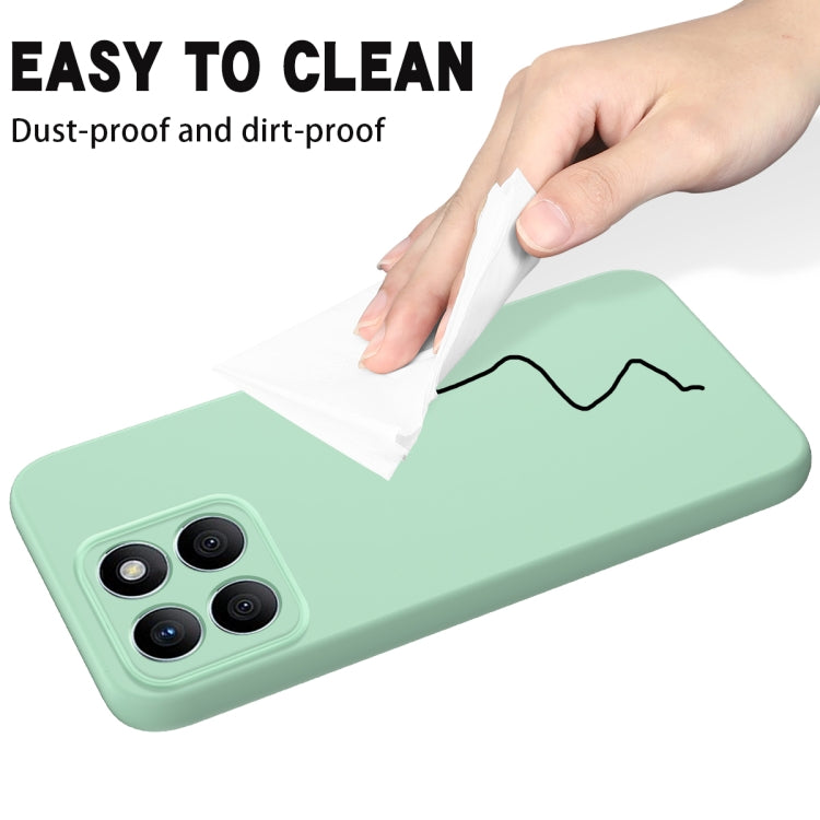 For Honor X8b Solid Color Liquid Silicone Dropproof Full Coverage Phone Case(Green) - free shipping - PMC TechLife - Order now!