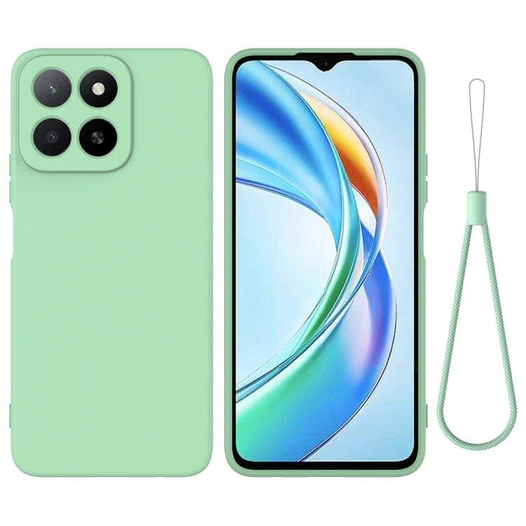 For Honor X5b / X5b Plus Solid Color Liquid Silicone Dropproof Full Coverage Phone Case(Green) - free shipping - PMC TechLife - Order now!