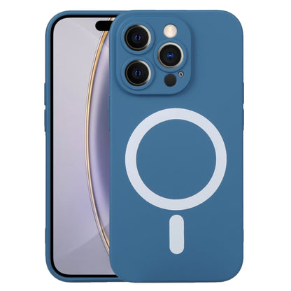 For iPhone 16 Pro Liquid Silicone Magsafe Phone Case(Blue) - iPhone 16 Pro Cases by PMC Jewellery | Online Shopping South Africa | PMC Jewellery | Buy Now Pay Later Mobicred