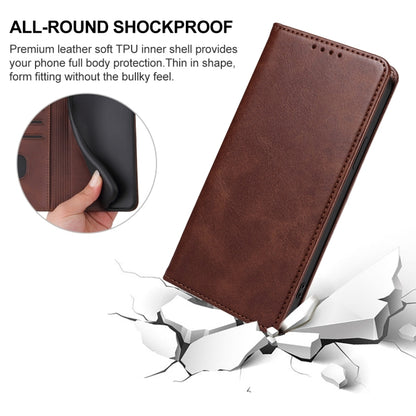 For Ulefone Armor X13 Magnetic Closure Leather Phone Case(Brown) - Ulefone Cases by PMC Jewellery | Online Shopping South Africa | PMC Jewellery | Buy Now Pay Later Mobicred