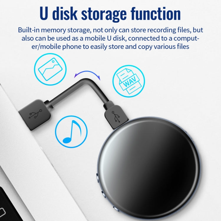 JNN M29 Portable Noise Reduction Smart Voice Control Magnetic Recorder, Memory:32GB - Recording Pen by JNN | Online Shopping South Africa | PMC TechLife | Buy Now Pay Later Mobicred
