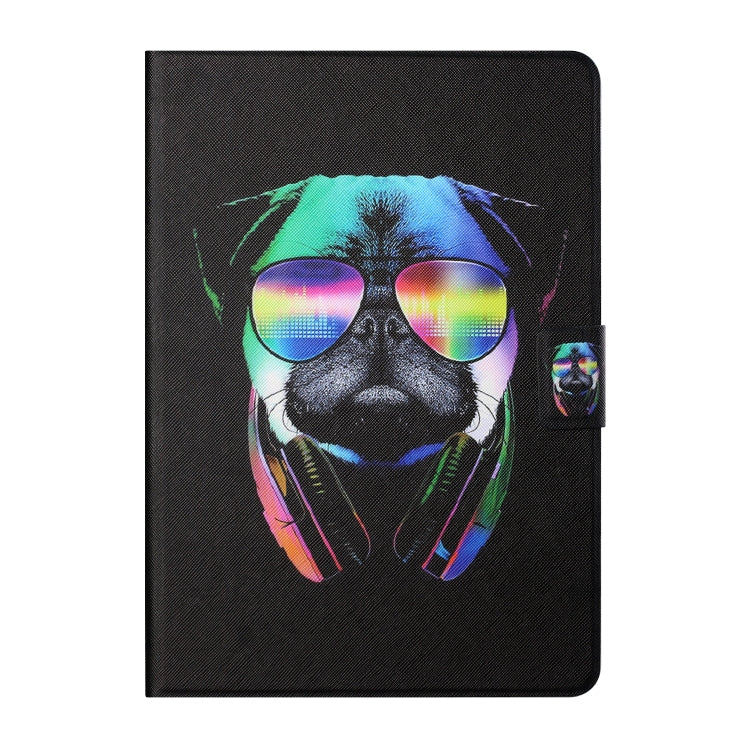 For Amazon Kindle Fire Max 11 Colored Drawing Smart Leather Tablet Case(Eye Dog) - Amazon by PMC TechLife | Online Shopping South Africa | PMC TechLife | Buy Now Pay Later Mobicred