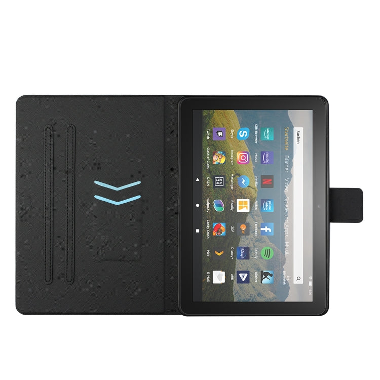 For Amazon Kindle Fire Max 11 Colored Drawing Smart Leather Tablet Case(Eye Dog) - Amazon by PMC TechLife | Online Shopping South Africa | PMC TechLife | Buy Now Pay Later Mobicred