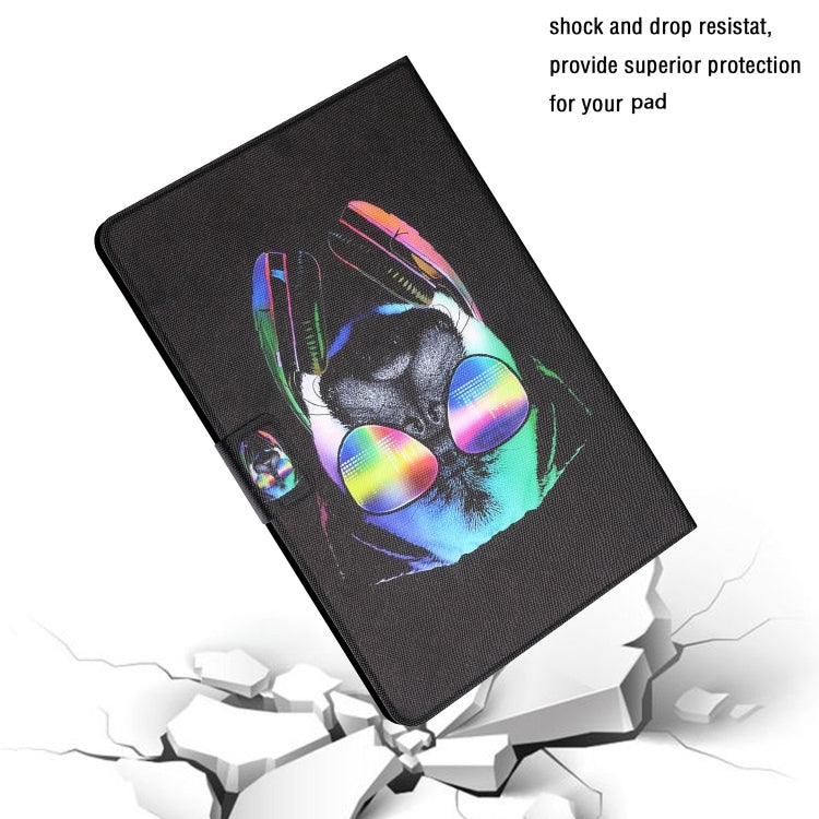 For Amazon Kindle Fire Max 11 Colored Drawing Smart Leather Tablet Case(Eye Dog) - Amazon by PMC TechLife | Online Shopping South Africa | PMC TechLife | Buy Now Pay Later Mobicred