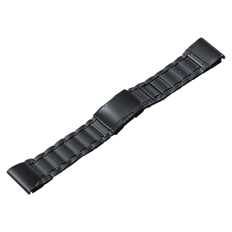 For Garmin Tactix 7 Pro/Fenix 7X/6X Pro 26mm Quick Release Five Bead Titanium Steel Watch Band(Black) - Watch Bands by PMC Jewellery | Online Shopping South Africa | PMC Jewellery